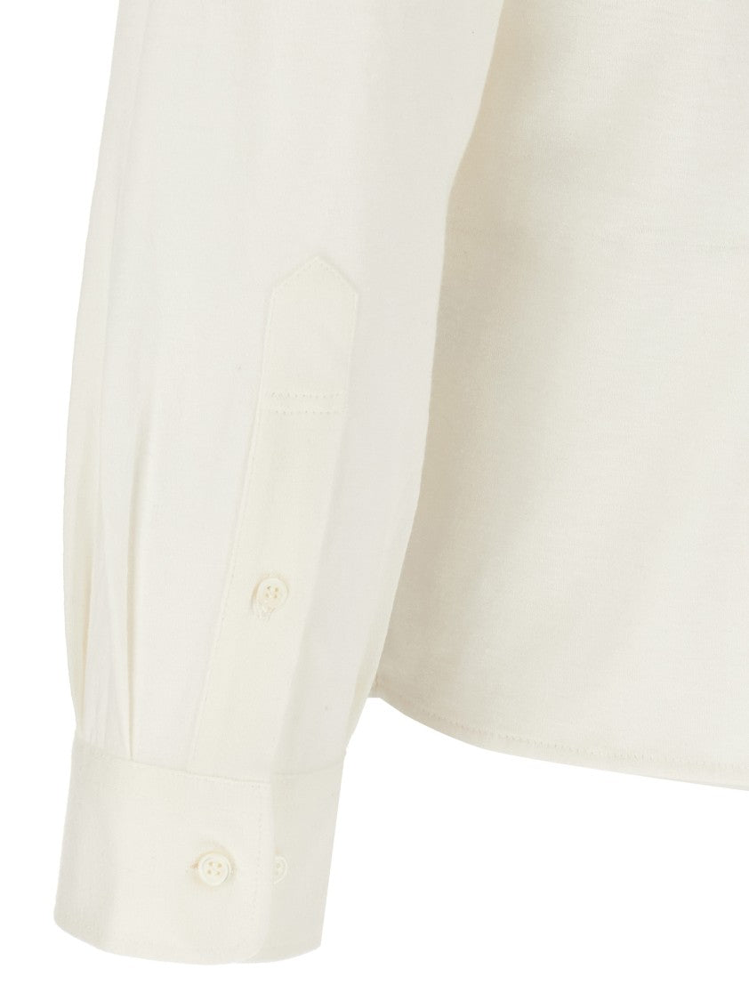 Brunello Cucinelli Linen Cotton Shirt