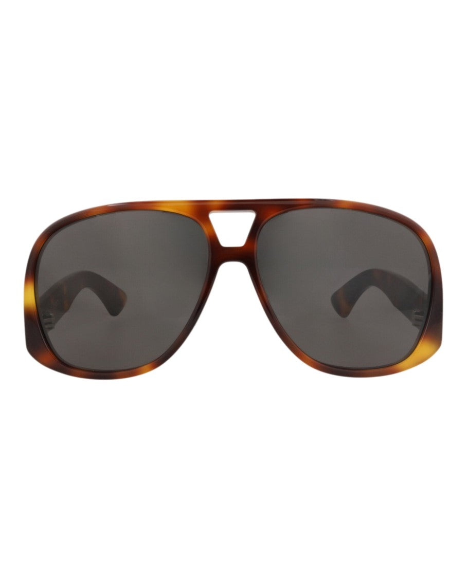 Saint Laurent Aviator-Frame Recycled Acetate Sunglasses