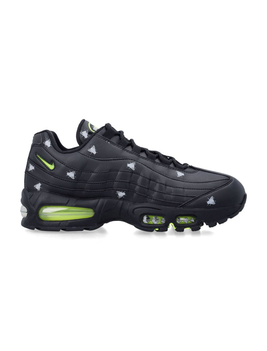Nike Black Air Max Leather Sneakers