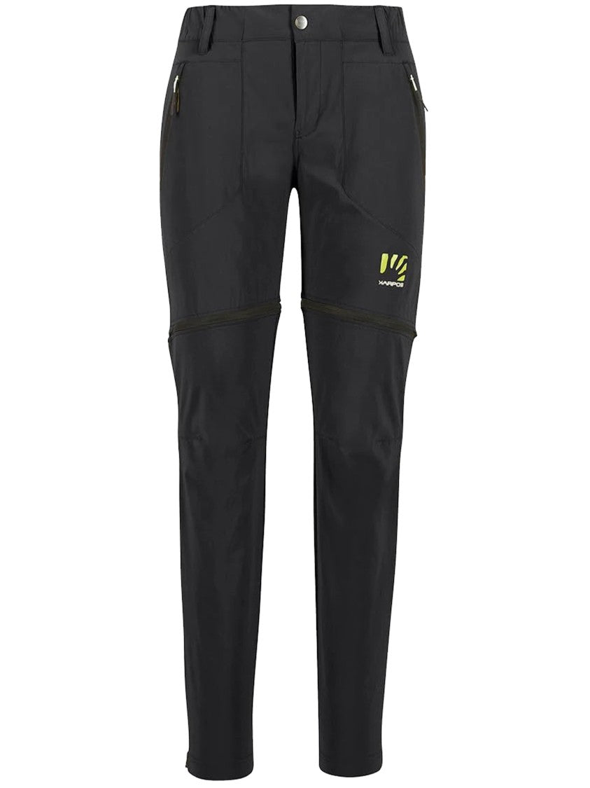 Karpos Black Bosconero W Slim Zip-Off Pants