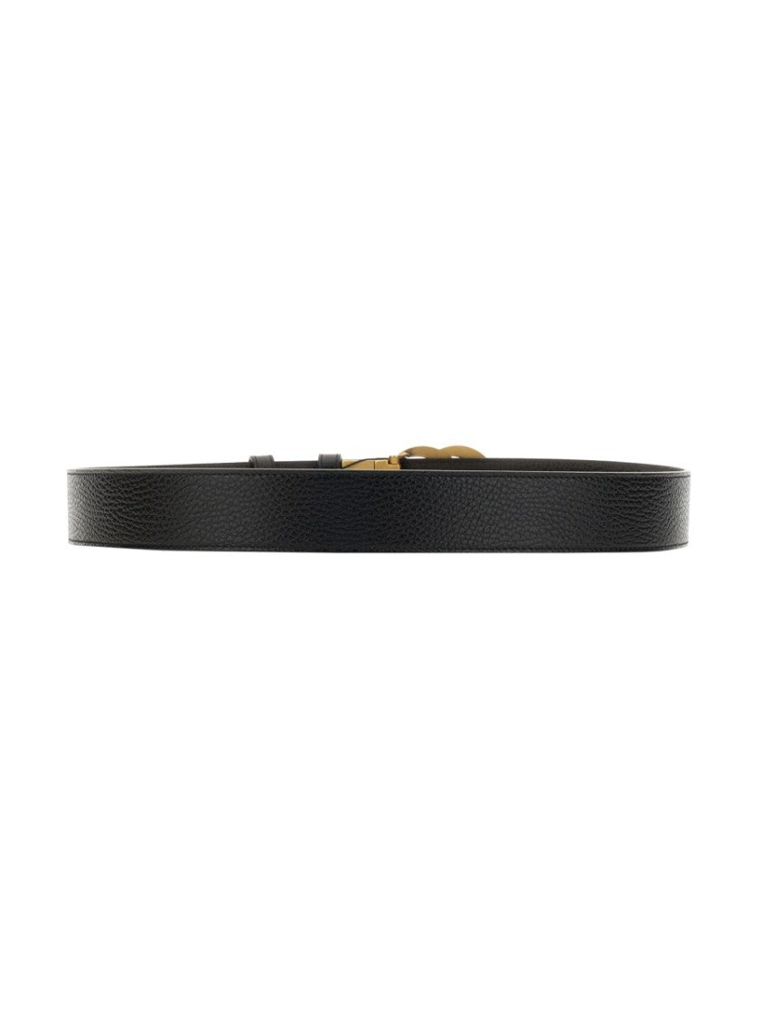 Gucci Reversible Double G Buckle Leather Belt