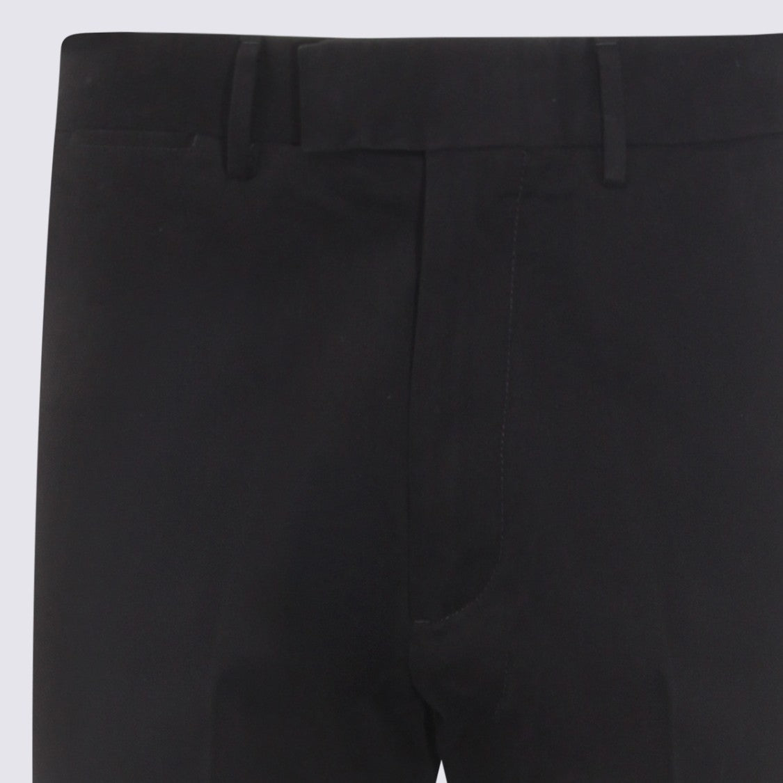 Tom Ford Black Tailored Trousers With Slim Fit