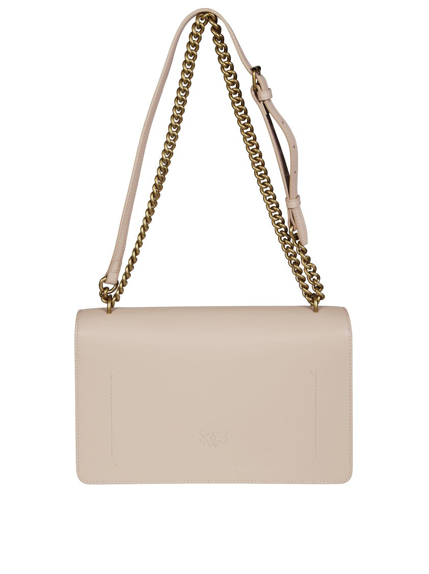 Pinko Love One Classic Dc Calf Shoulder Bag