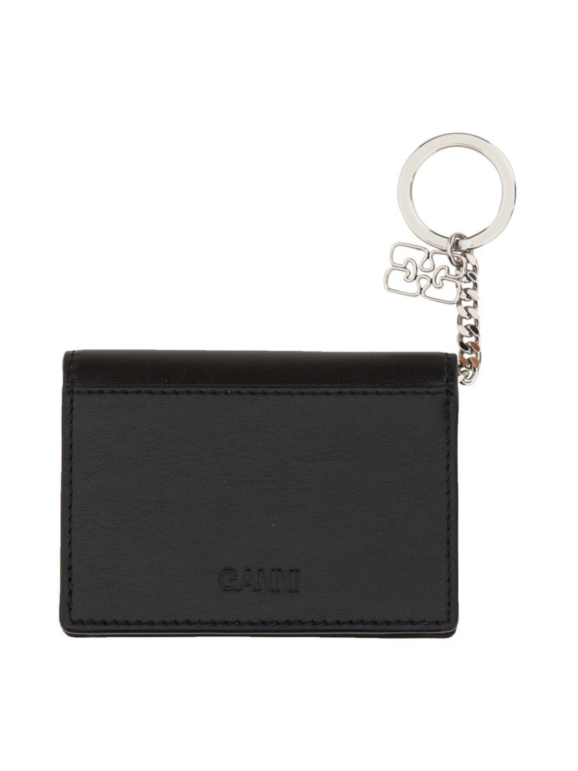 Ganni Bou" Card Holder