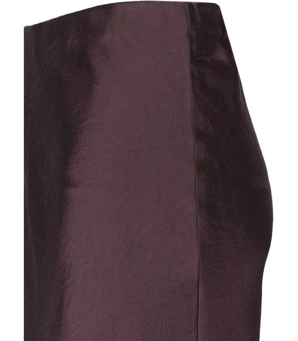 Max Mara Alessio Borgogna Skirt