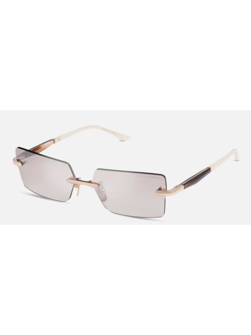 Dita Rectangular Oversized Sunglasses With Elegant Temples