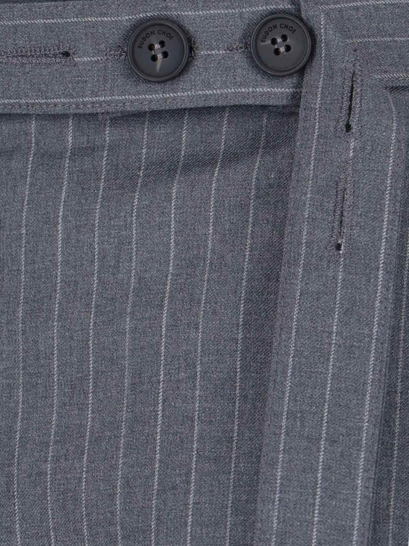 Eudon Choi Straight-Leg Trousers With Tailored Design And Minimalist Aesthetic