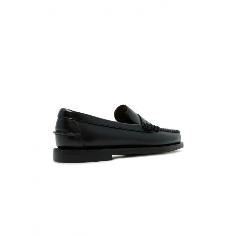 Sebago Dan Black Leather Loafers