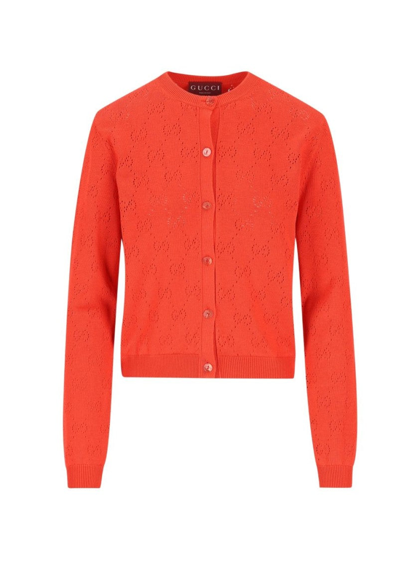 Gucci Cropped Cardigan Sweater