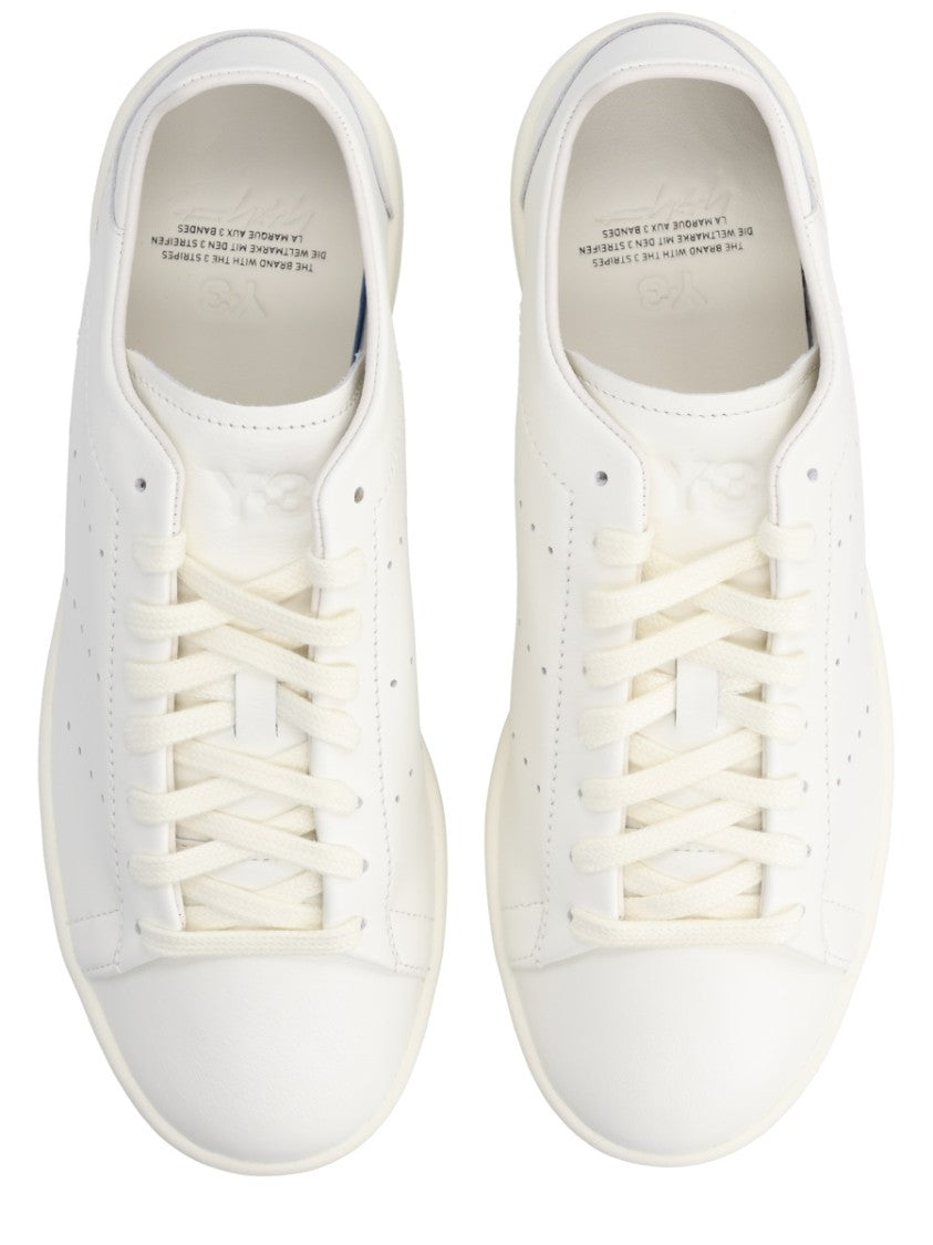 Y-3 Stan Smith Smooth Leather Perforated Sneakers
