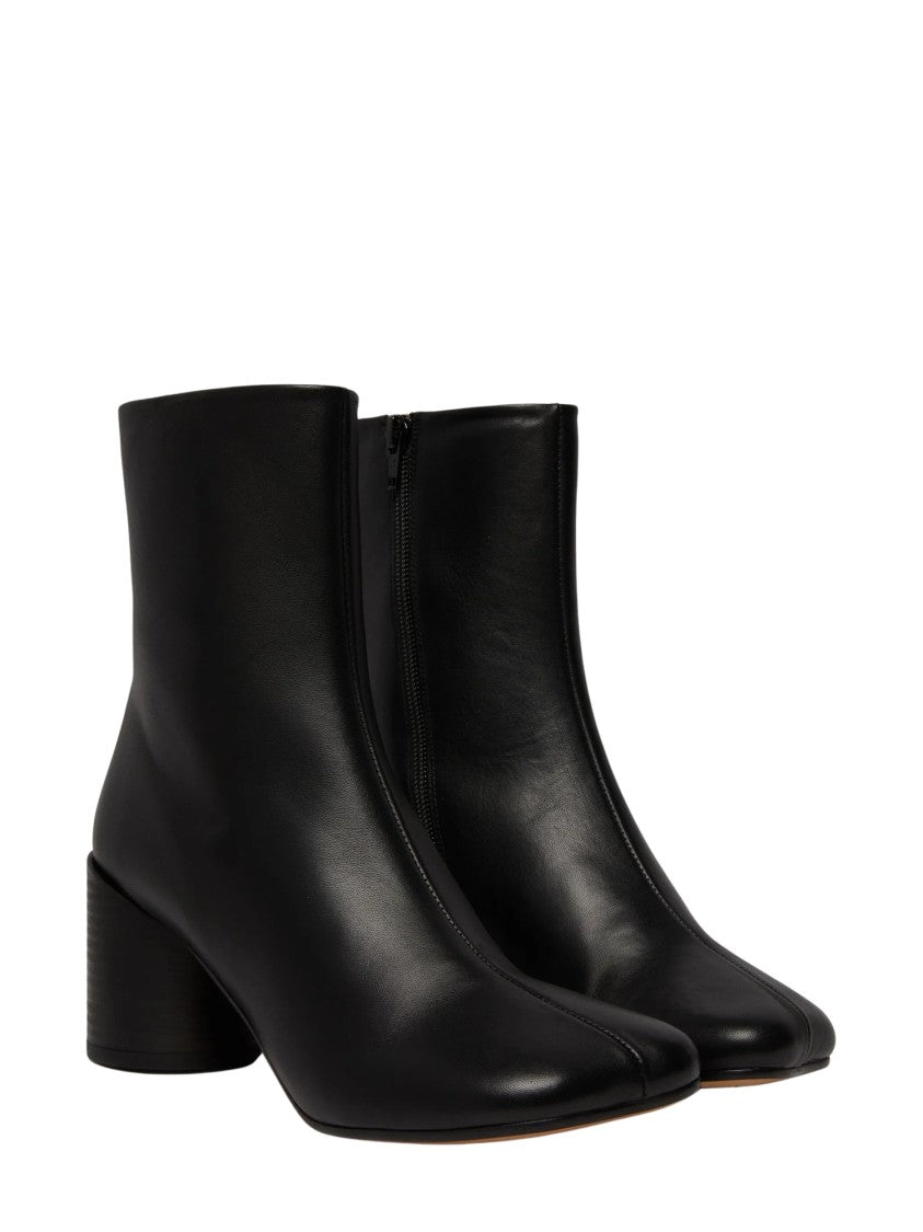 Mm6 By Maison Margiela Anatomic 70Mm Split-Toe Leather Boots