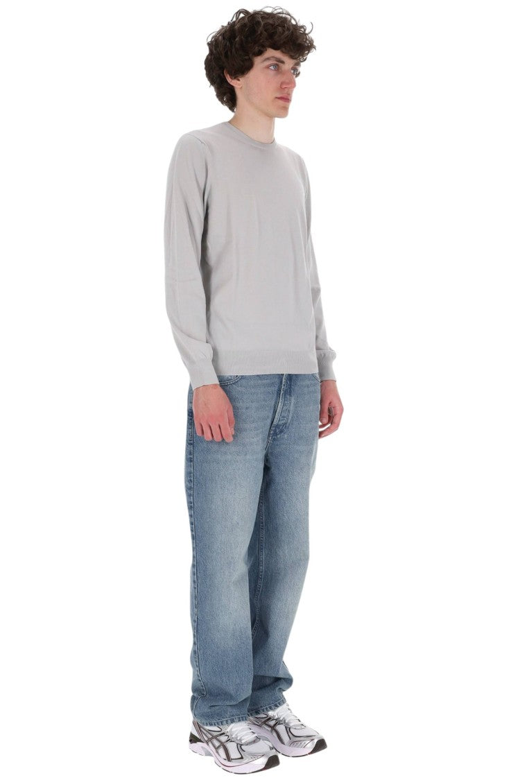Barba Cotton Crewneck Sweater