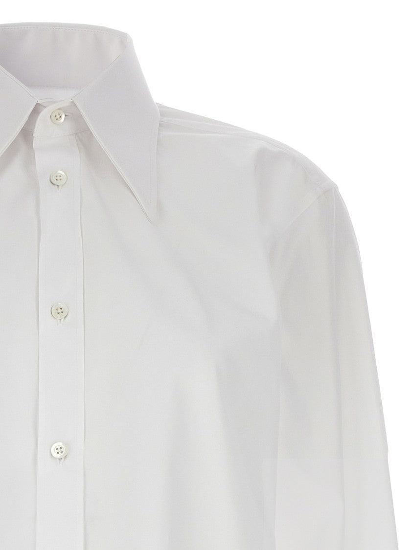 Maison Margiela Cotton Poplin Long Shirt