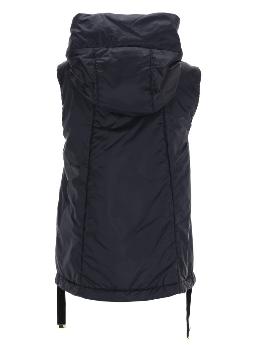 Max Mara Padded Quilted Vest With Adjustable Features By Max Mara