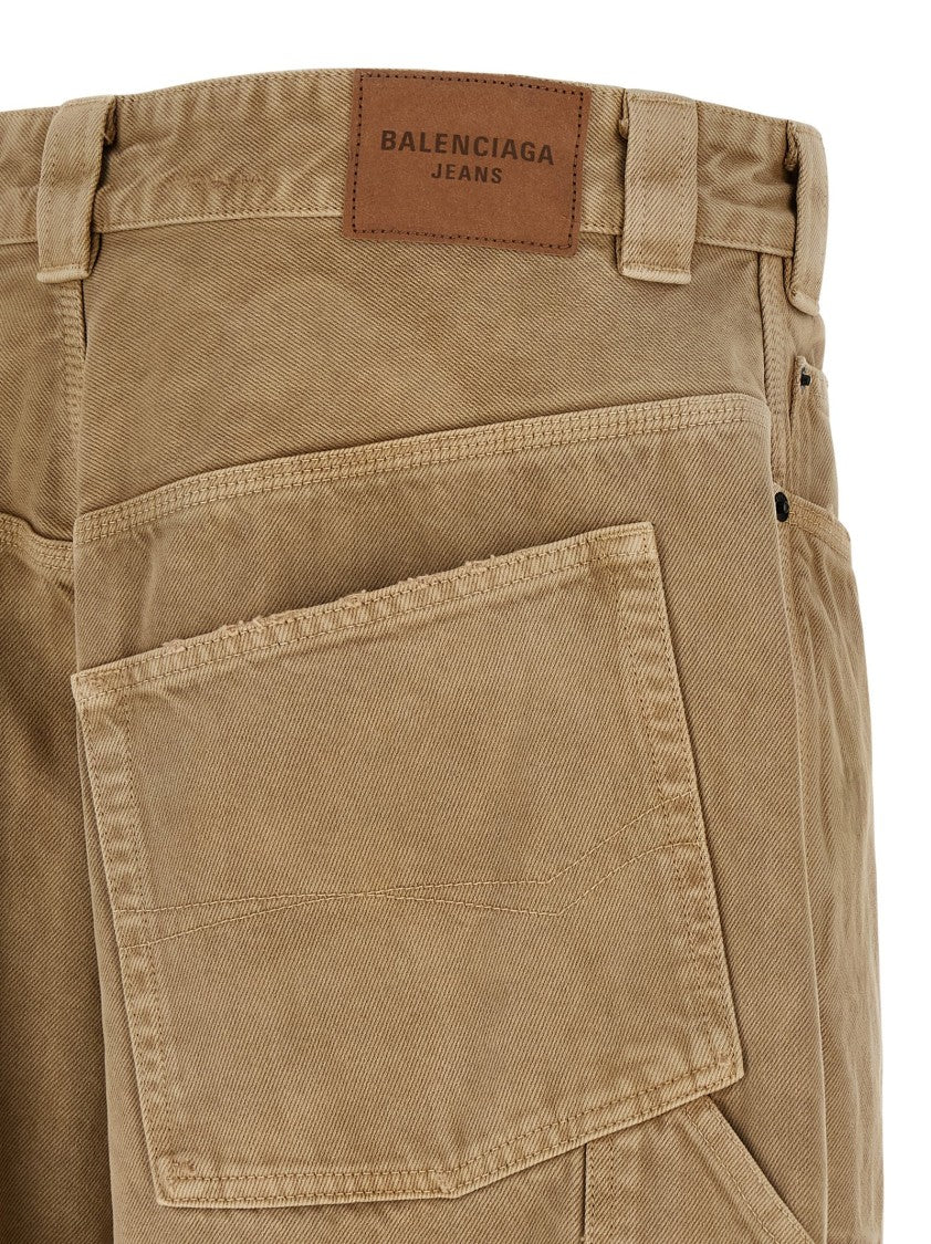 Balenciaga 'Baggy Ripped Off' Jeans