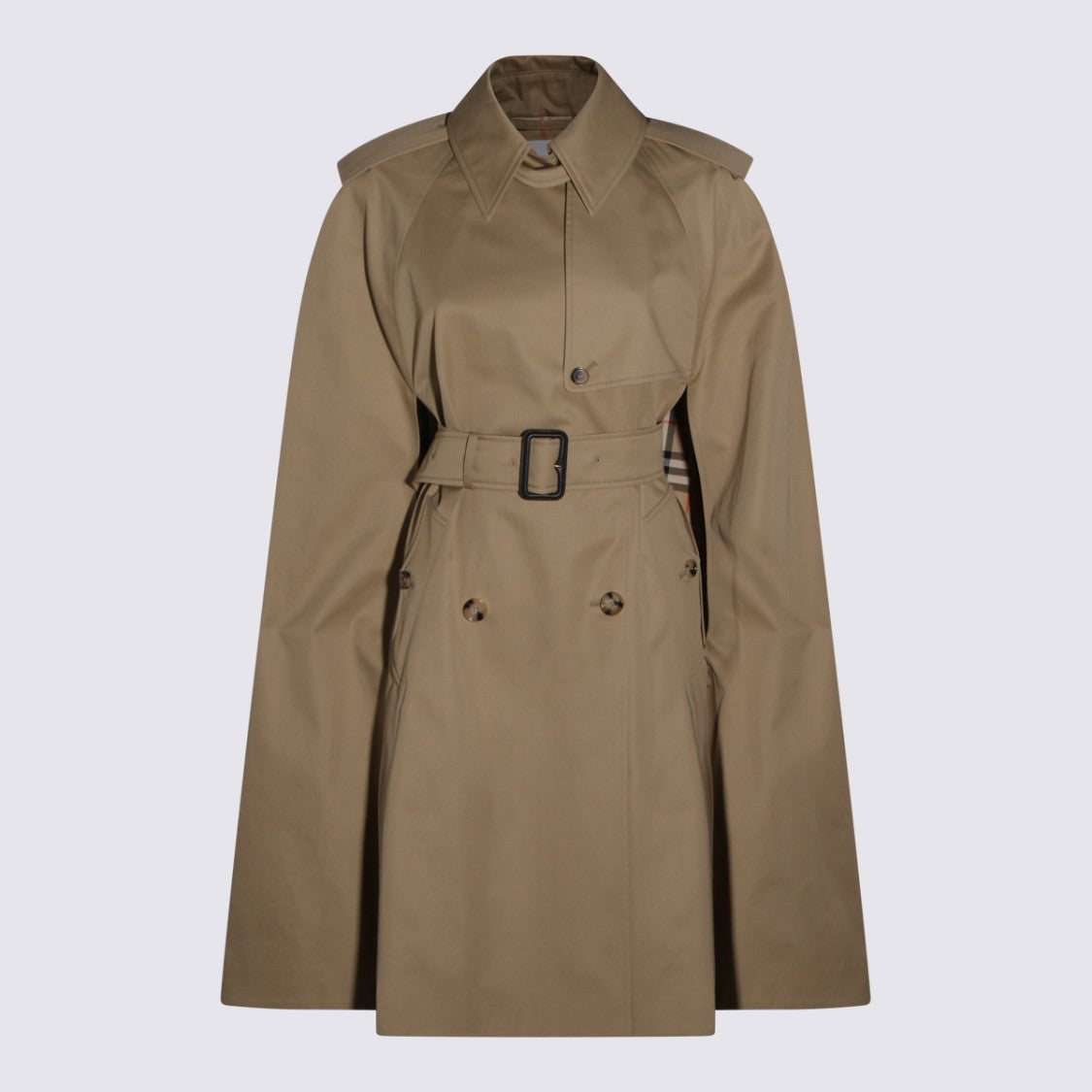 Burberry Tailored Beige Jacket With Classic Silhouette