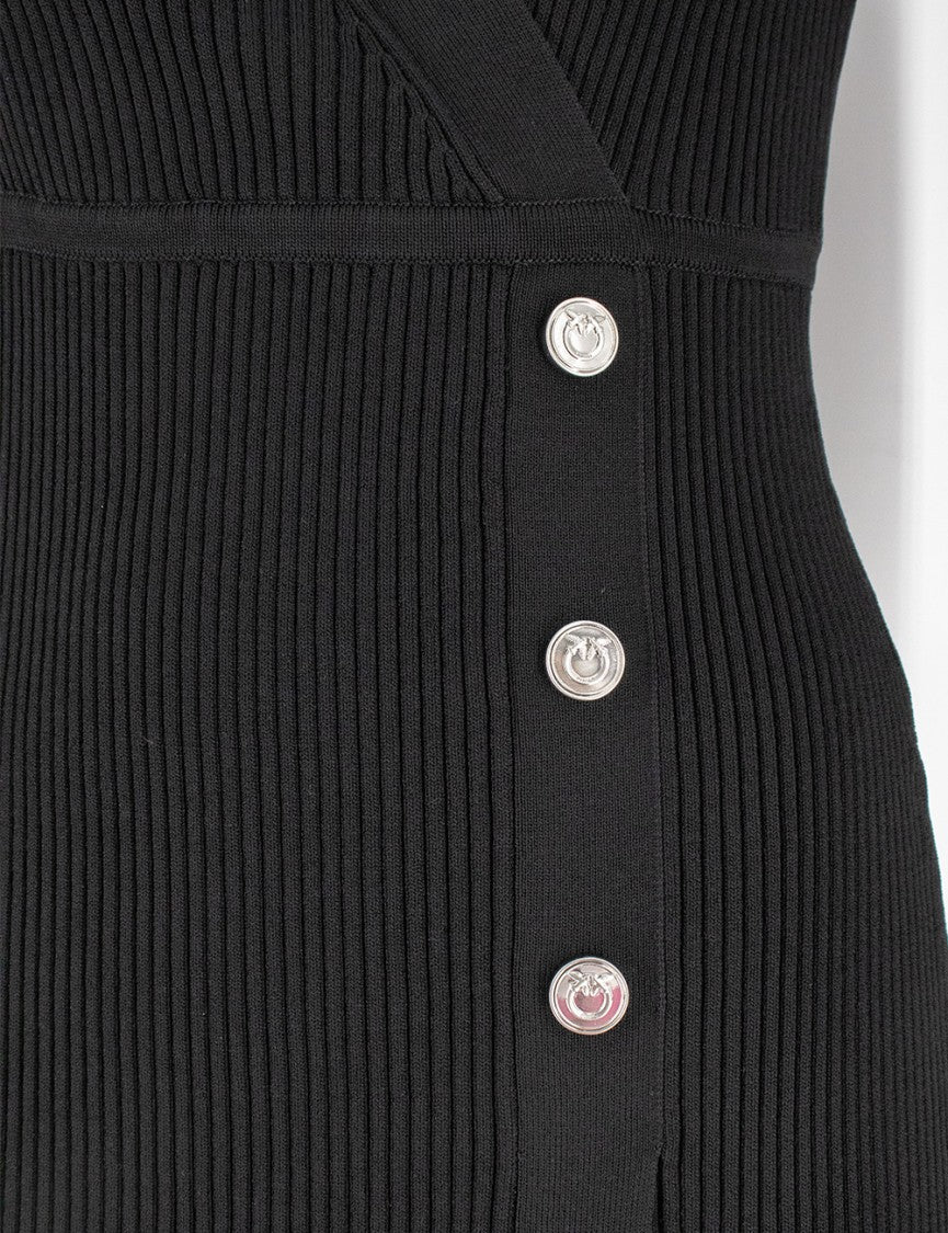 Pinko Button-Up Midi Dress