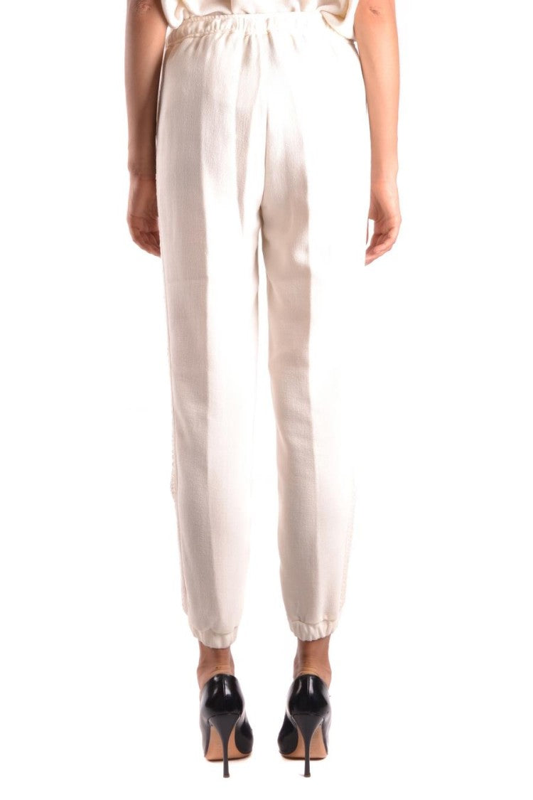Ermanno Scervino Relaxed Fit Trousers With Elastic Waistband