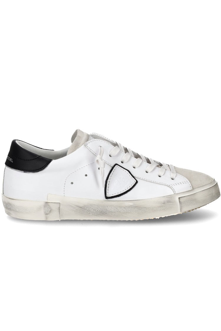 Philippe Model Low Paris Sneakers Black Heel Tab