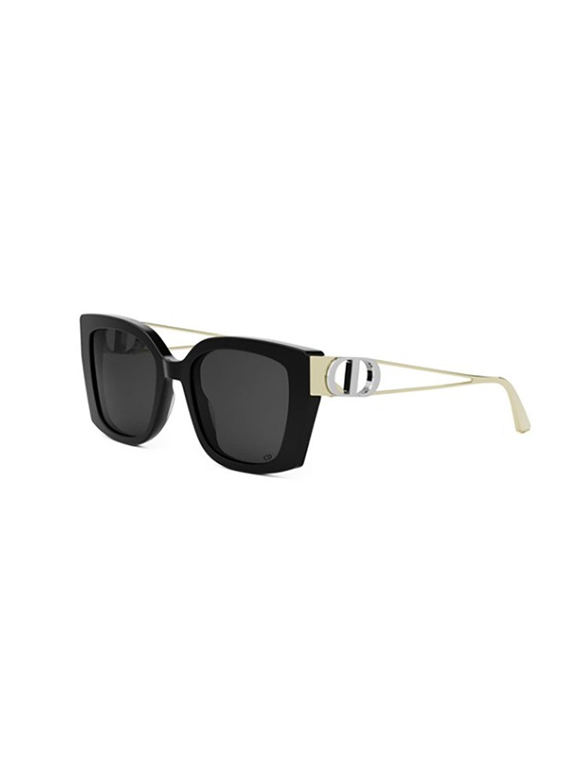 Dior Black 30Montaigne S13i Oversized Sunglasses