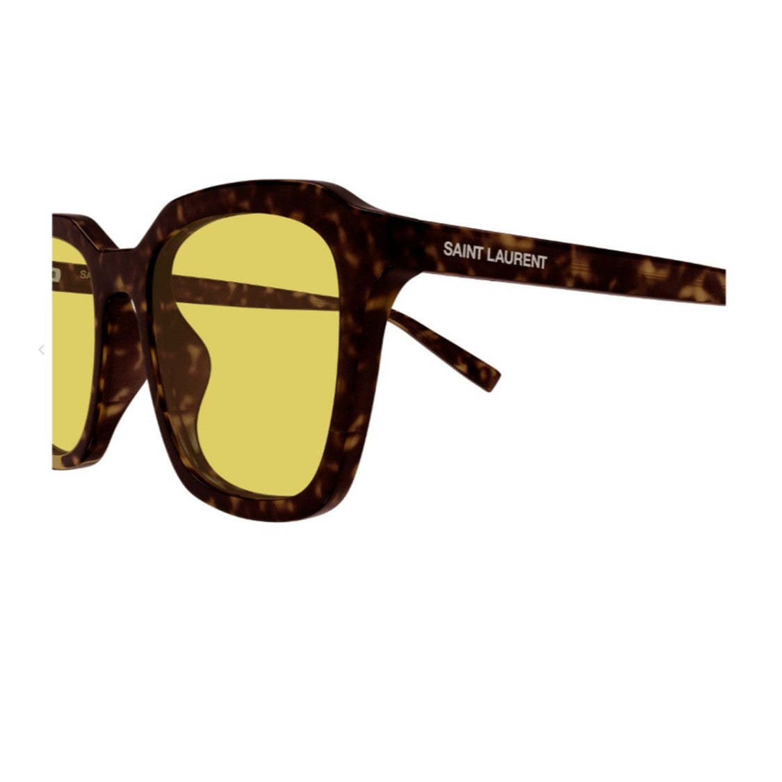 Saint Laurent Havana Sl 457 Acetate Square Sunglasses