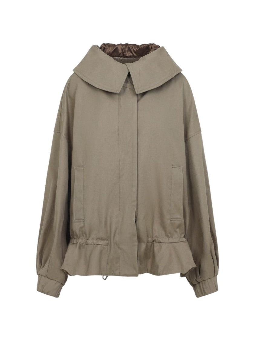 Dries Van Noten Voluminous Jacket With Structured Collar