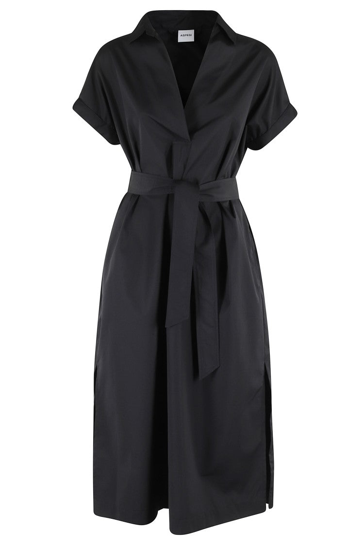 Aspesi Maxi Dress With Side Slits