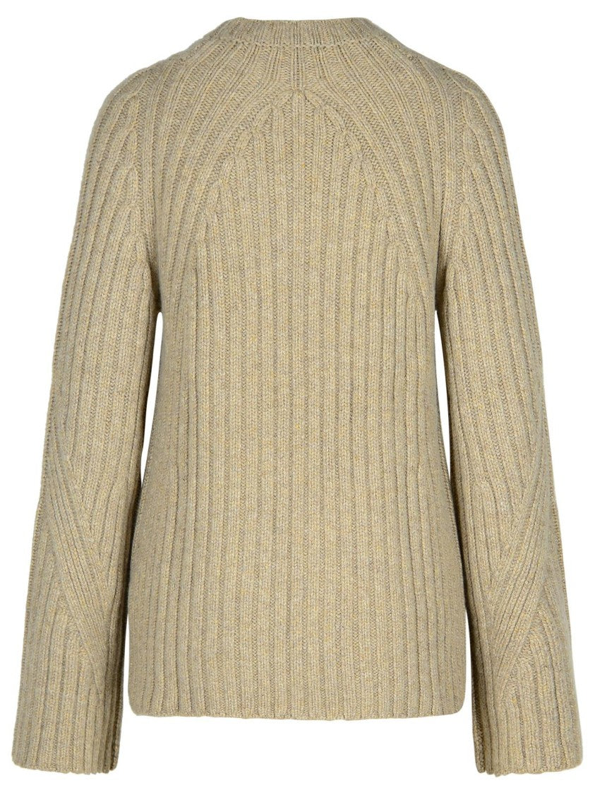 Khaite Calvin' Beige Cashmere Sweater
