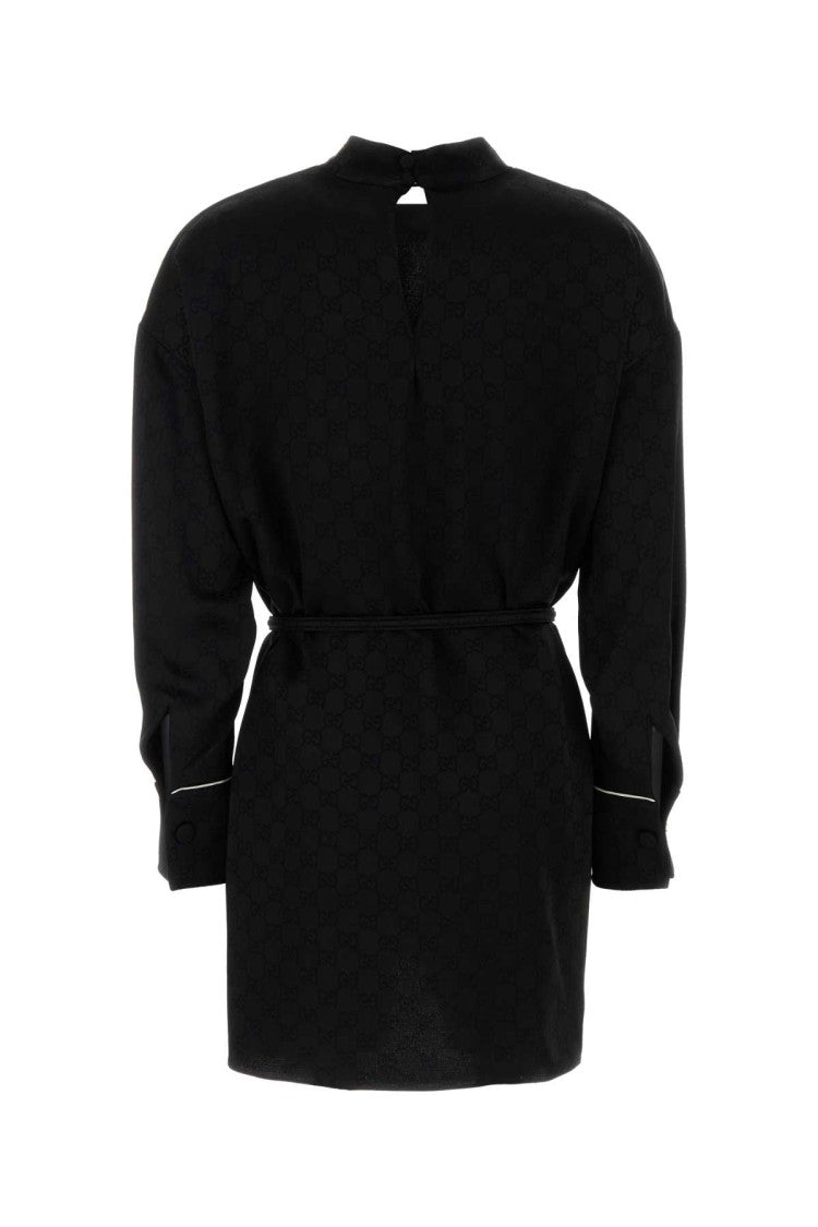 Gucci Black Crepe Dress