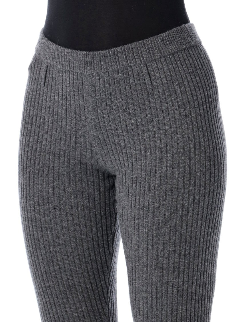The Garment Como Grey Melange Skinny Knit Pants