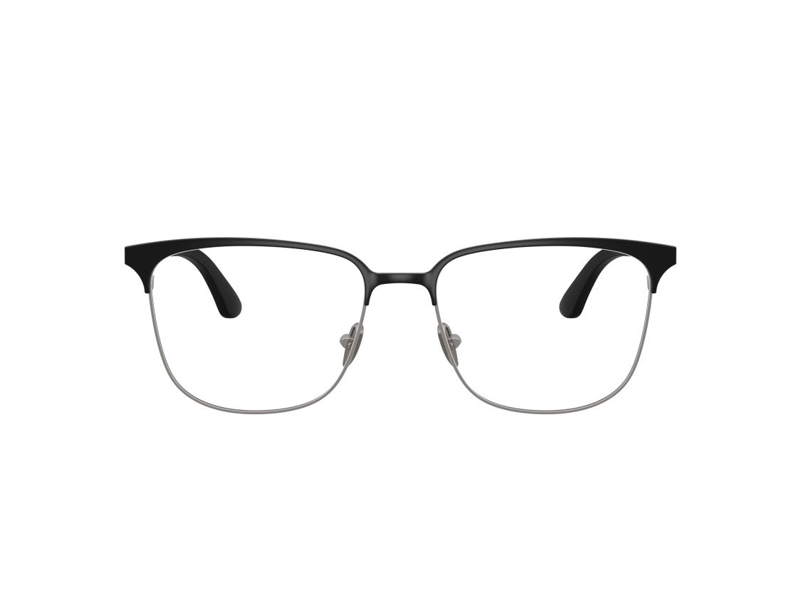 Giorgio Armani Silver 0Ar5163 Semi-Rimless Metal Eyeglasses