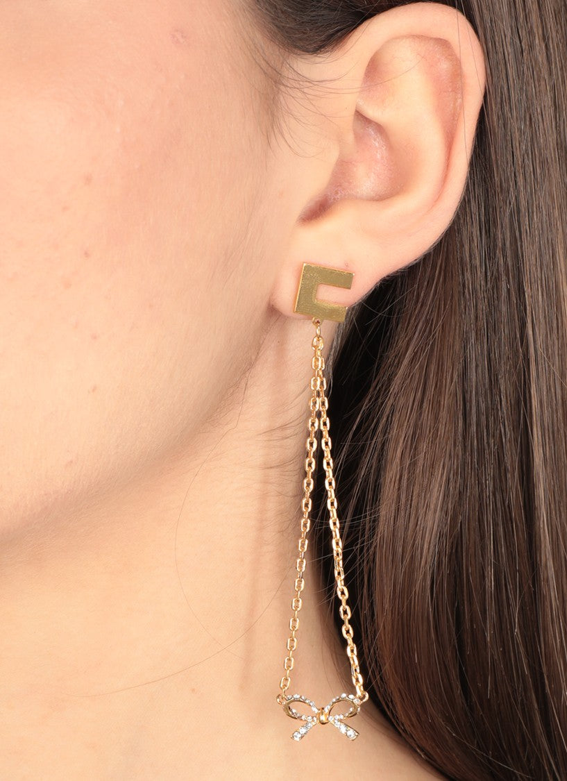 Elisabetta Franchi Earrings With Bow
