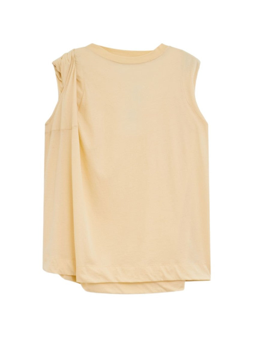 Dries Van Noten Oversized Crewneck Fluid Top