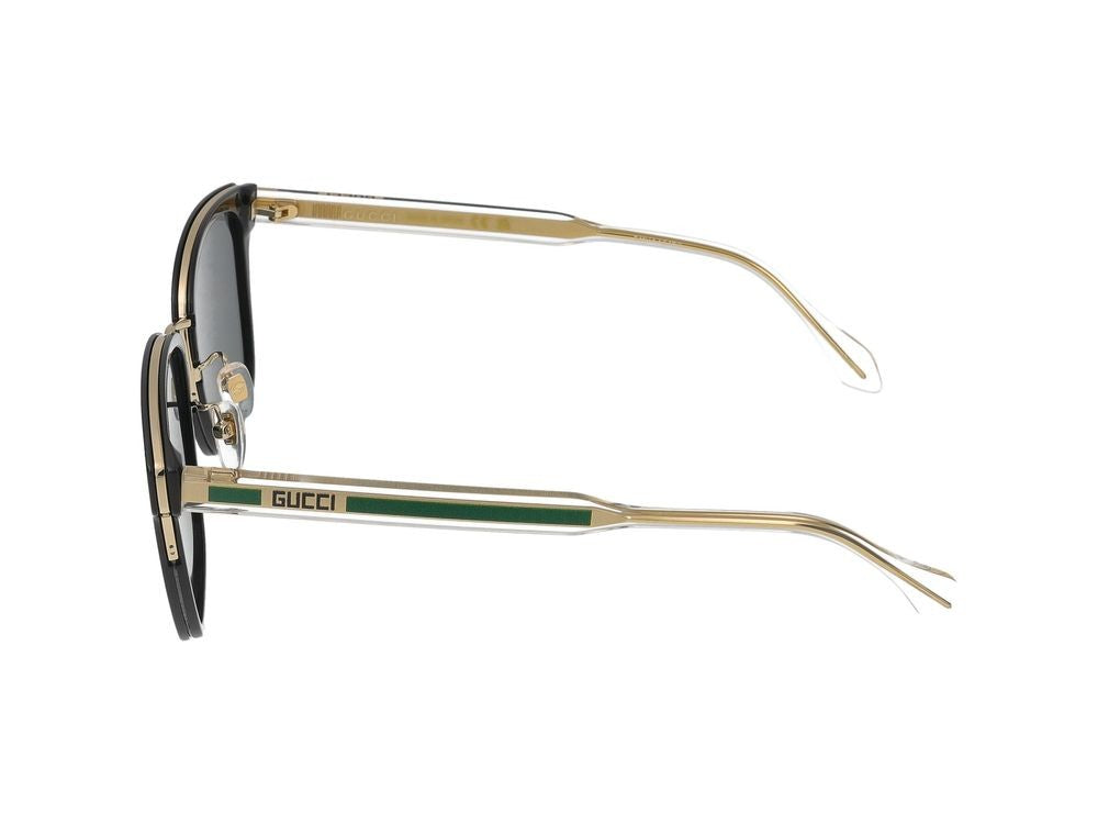 Gucci Sunglasses Gucci Gg0563skn 003 Black Crystal Grey 55/21/150
