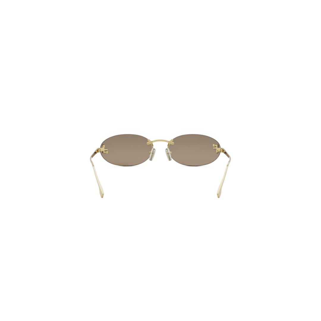 Fendi Fe4075us Oval-Shaped Sunglasses