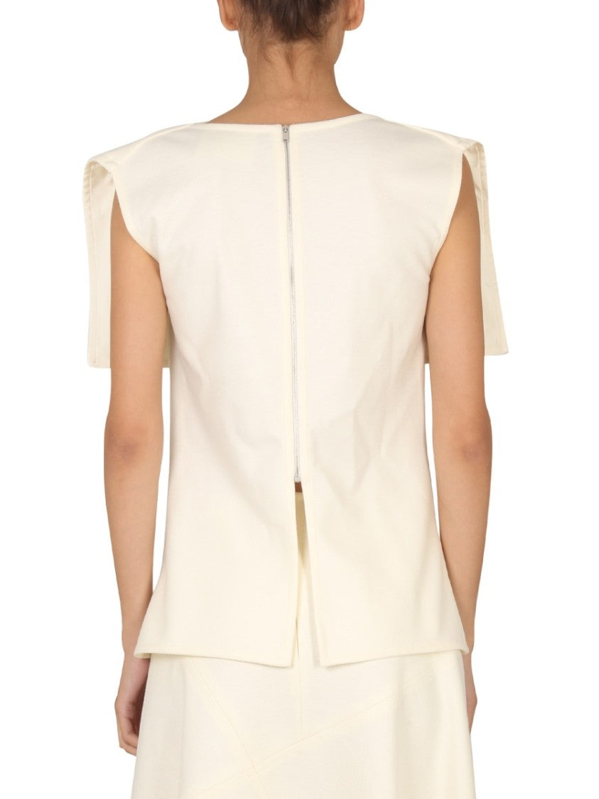 Jil Sander Structured Wool Top