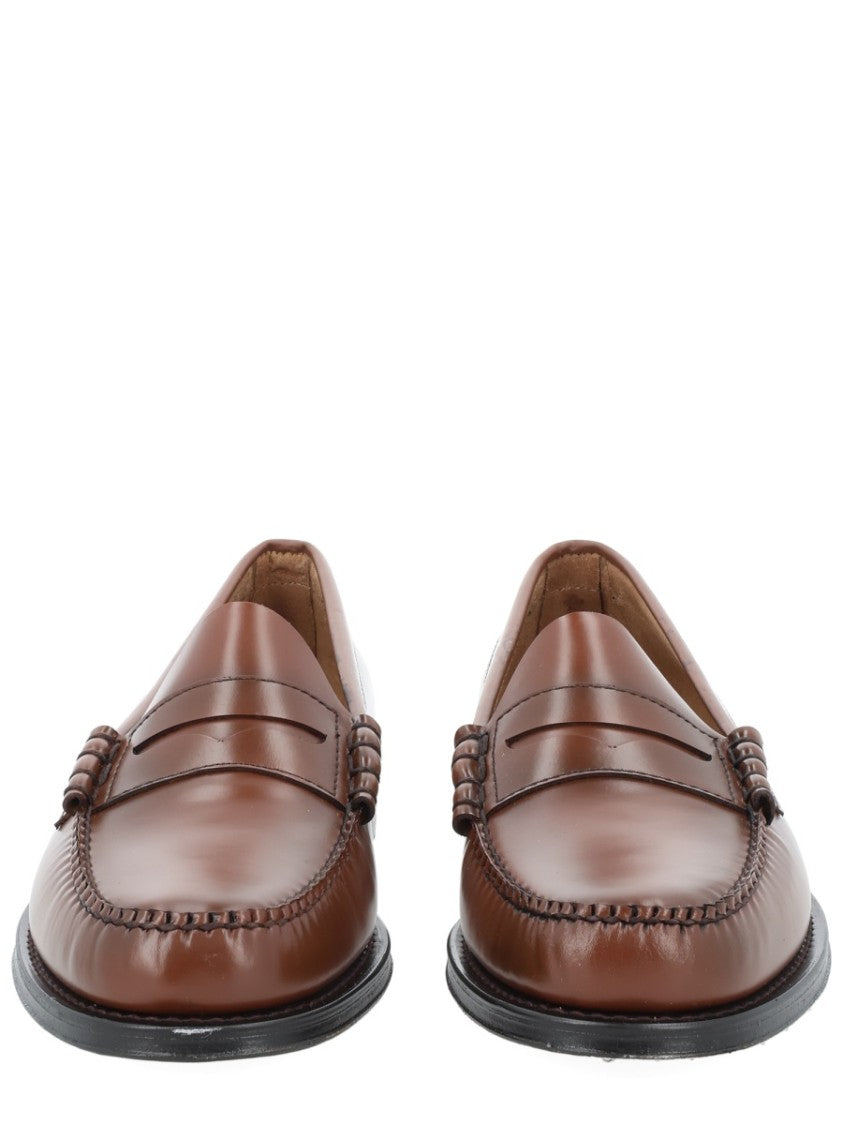 G.H. Bass Brown Weejun Heritage Larson Loafers