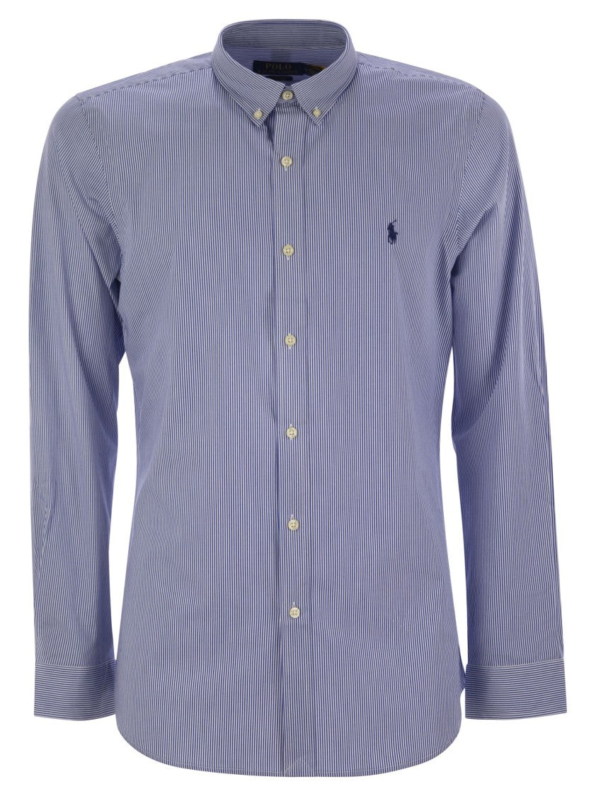 Polo Ralph Lauren Striped Stretch Poplin Shirt