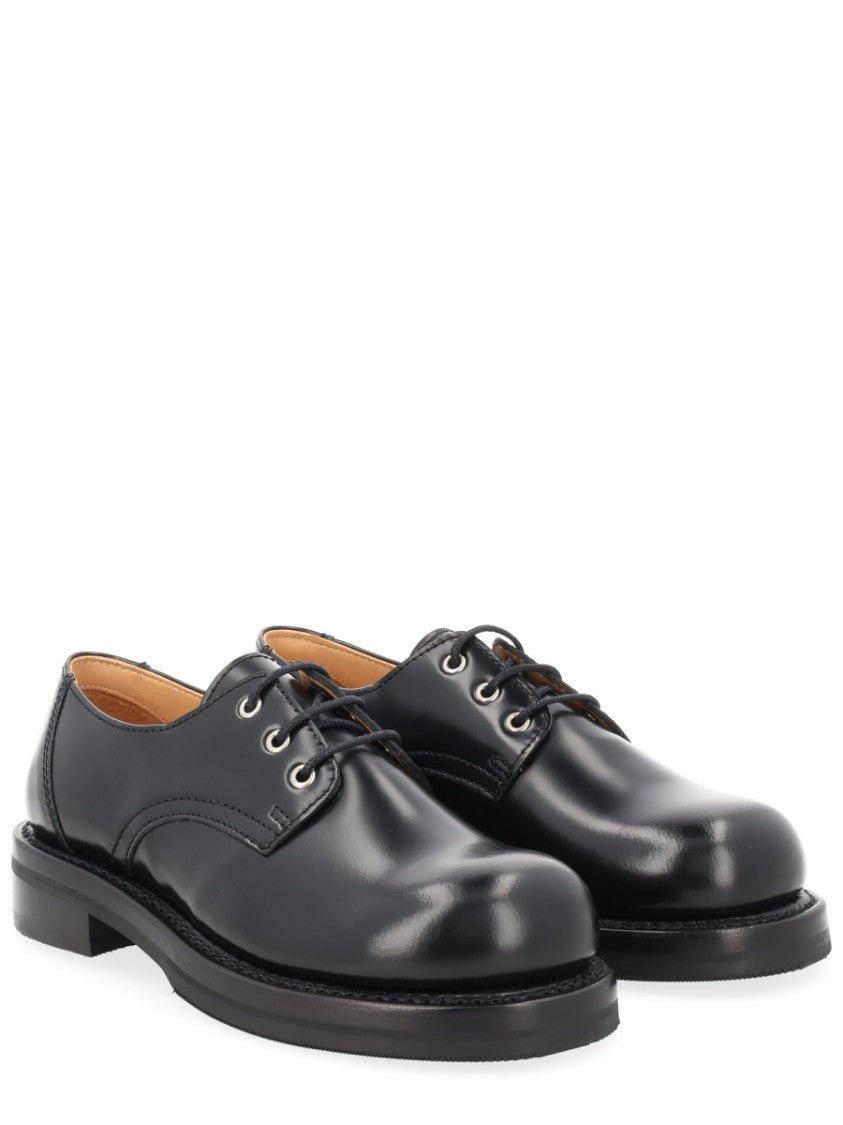 Our Legacy Black Derby Cow Leather Shoes