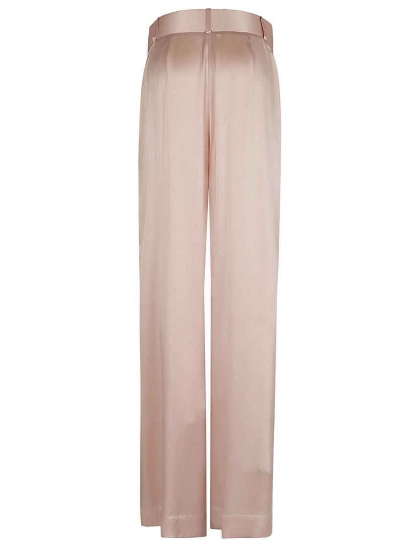 Zimmermann Wide-Leg Silk Trousers With High Waist