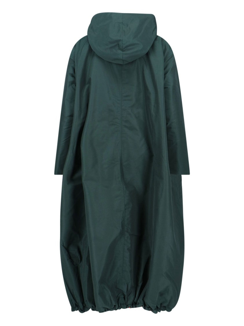 Càpe Middle Bossa Maxi Coat – Green