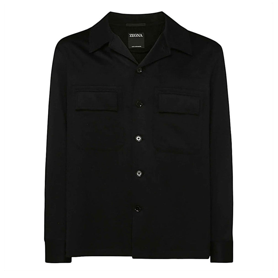 Zegna Black Wool Casual Jacket
