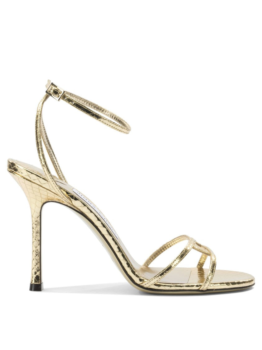 Jimmy Choo "Leo 100Mm" Heeled Sandals