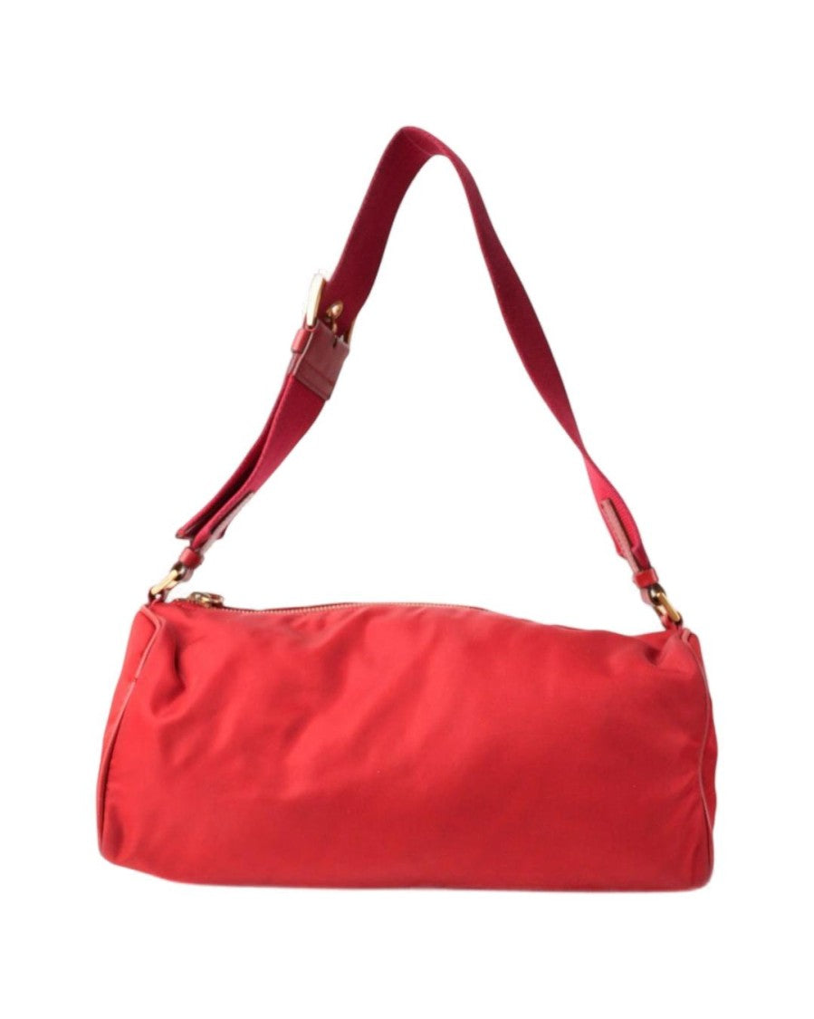 Prada Bassotto Mm Nylon Handbag