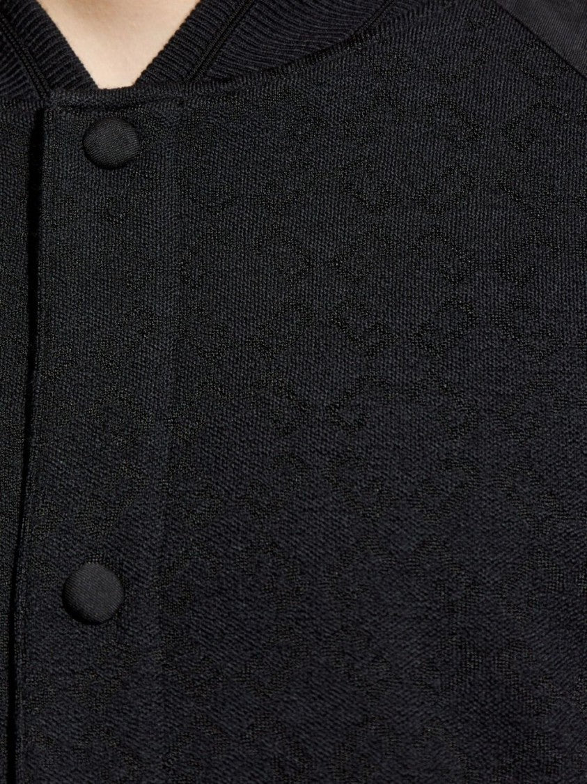 Givenchy Monogram Wool Blend Varsity Jacket By Givenchy