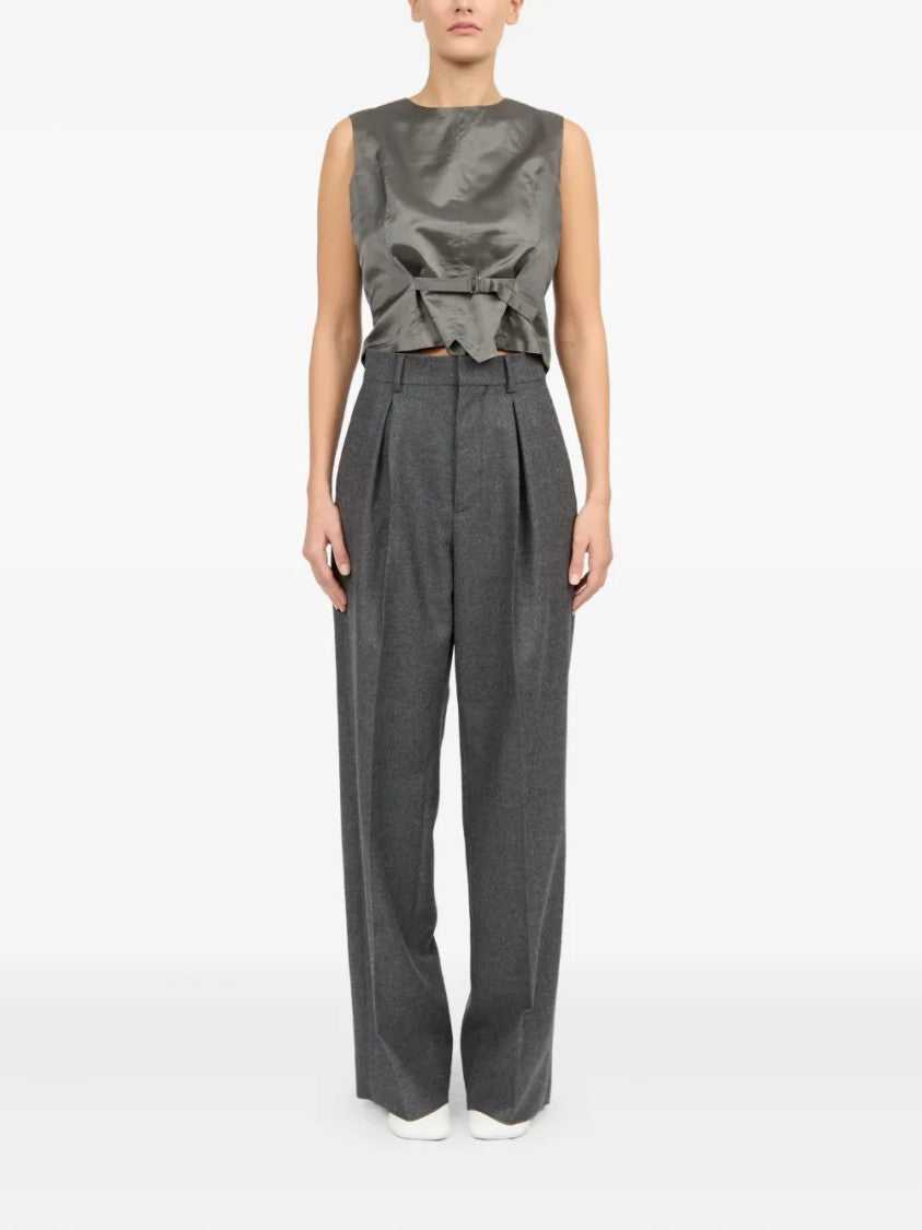 Mm6 By Maison Margiela Virgin Wool Trousers