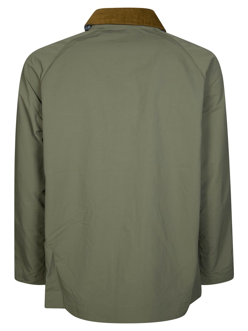 Barbour Muted Olive Corduroy Collar Jacket