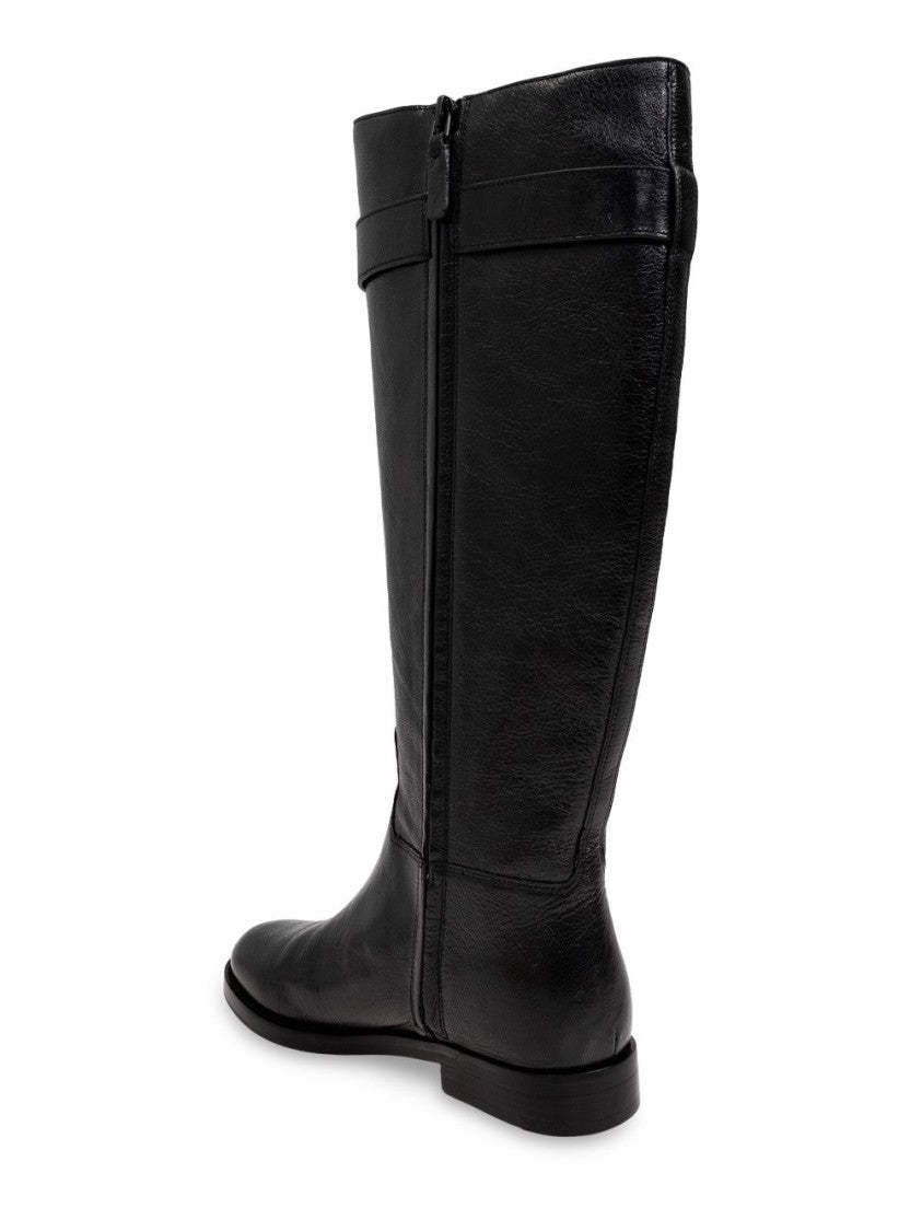 Tory Burch Polished Caprine Leather Knee-High Boots
