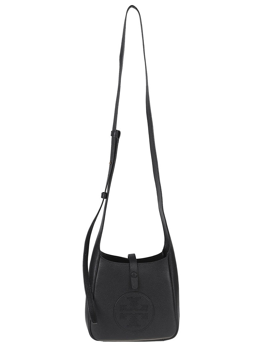 Tory Burch Black Leather Miller Swing Shoulder Bag