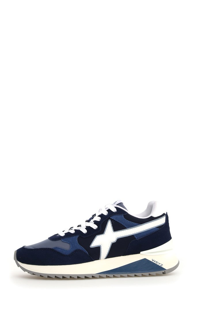 W6yz Avant-Garde High-Performance Suede Rubber Sneakers